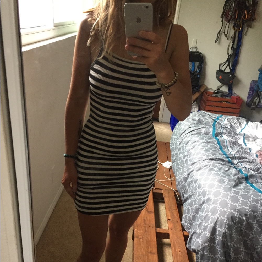 Billabong striped dress size small